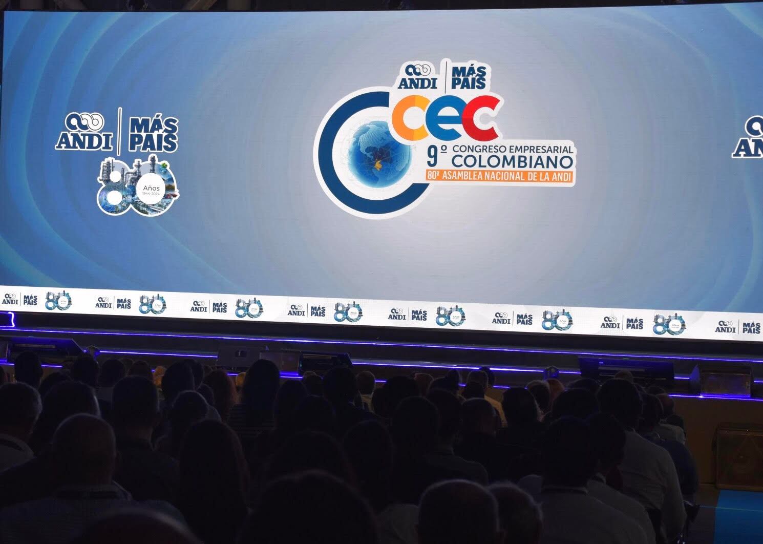 Congreso de la Andi en Plaza Mayor en Medellín. Foto: Andi.