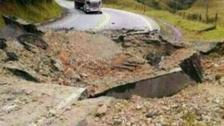 Reabierto paso en la troncal a la Costa tras atentado de la guerrilla