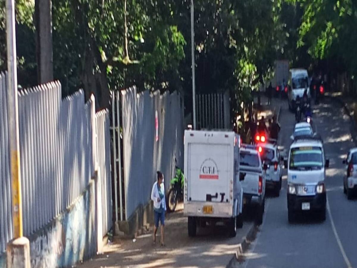 Investigan el asesinato de una persona en Floridablanca
