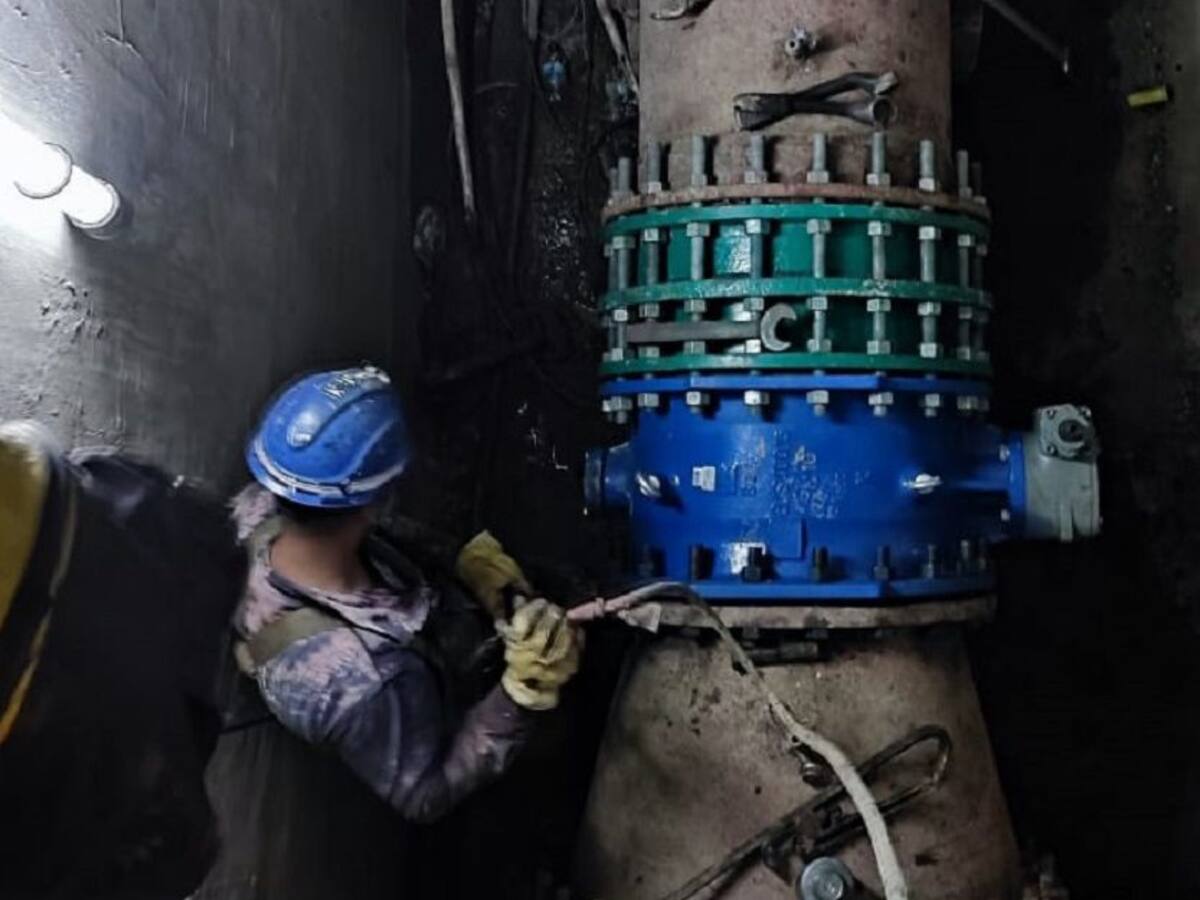 Restablecimiento de agua en Cartagena será gradual tras reparación de daño