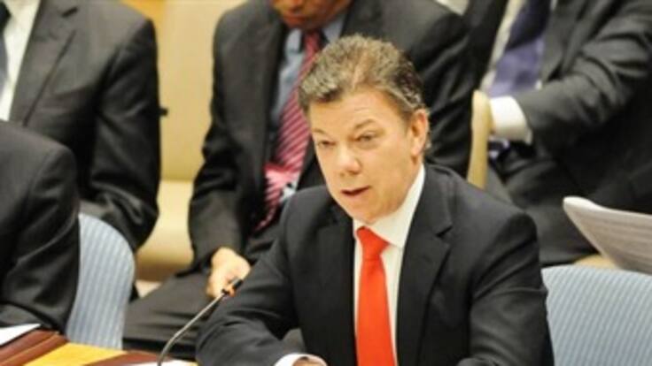 Santos confía en que próxima asamblea de la ONU sea con una Colombia en paz