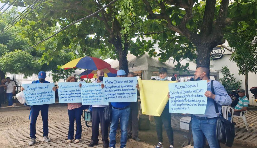 Piden que se acaben con las citas telefónicas en el DATT de Cartagena