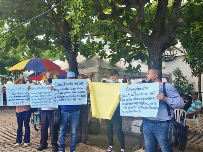 Piden que se acaben con las citas telefónicas en el DATT de Cartagena