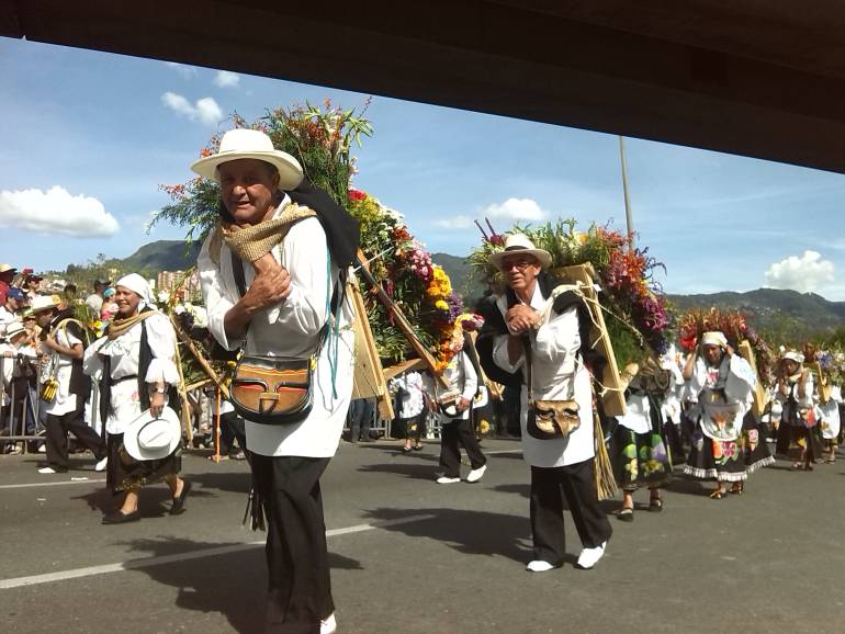 Silleteros de la Feria de las Flores de Medellín
