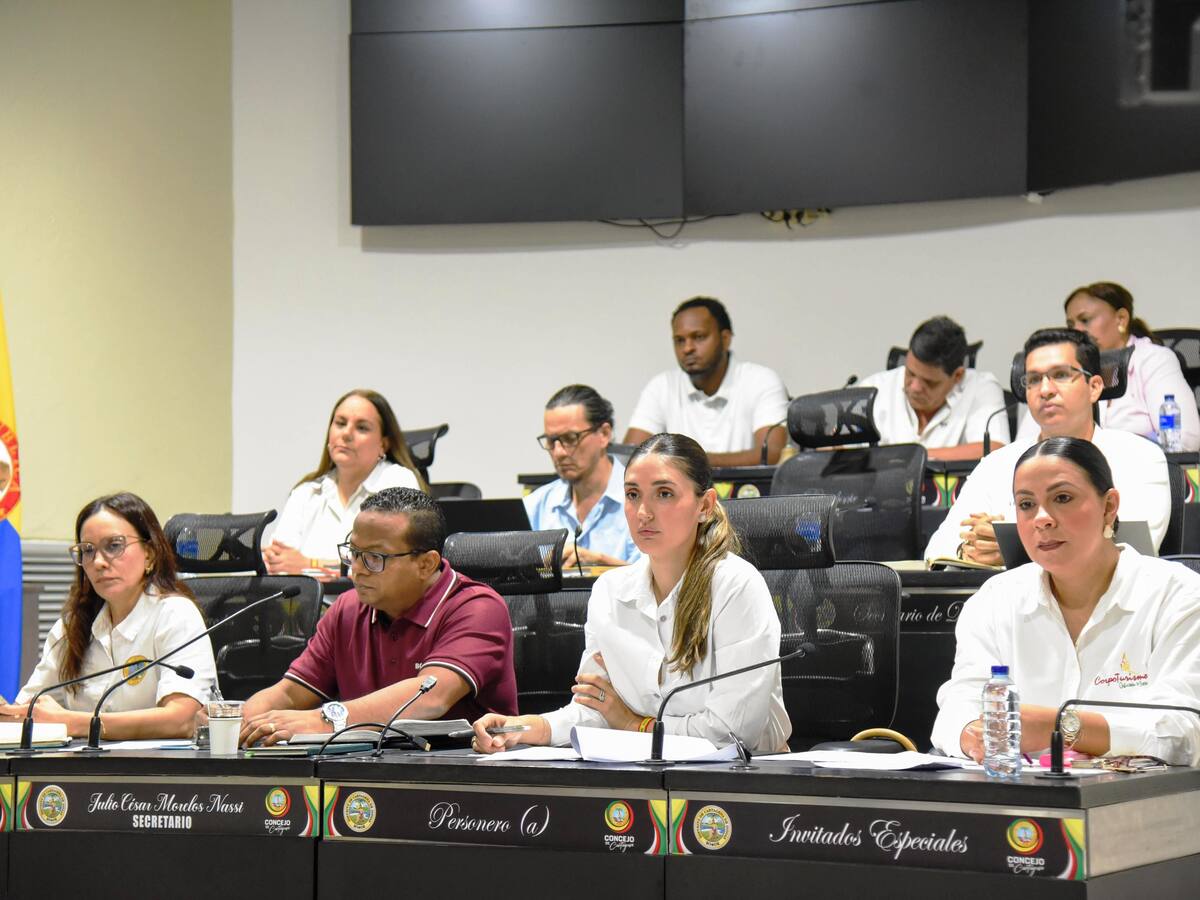 Continúa estudio del Plan de Desarrollo de Cartagena en el Concejo