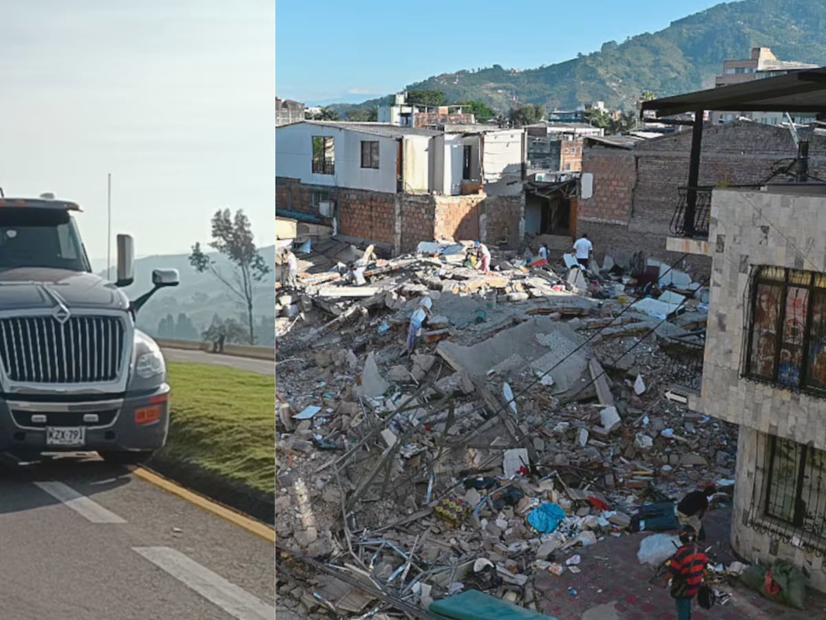 Transportadores piden plan de choque para recuperar vías afectadas por el sismo