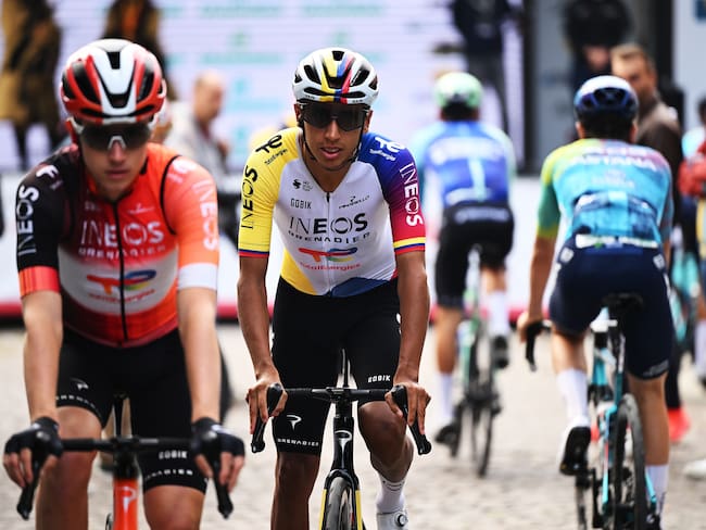 Egan Bernal de Colombia y del equipo INEOS Grenadiers / Getty Images.