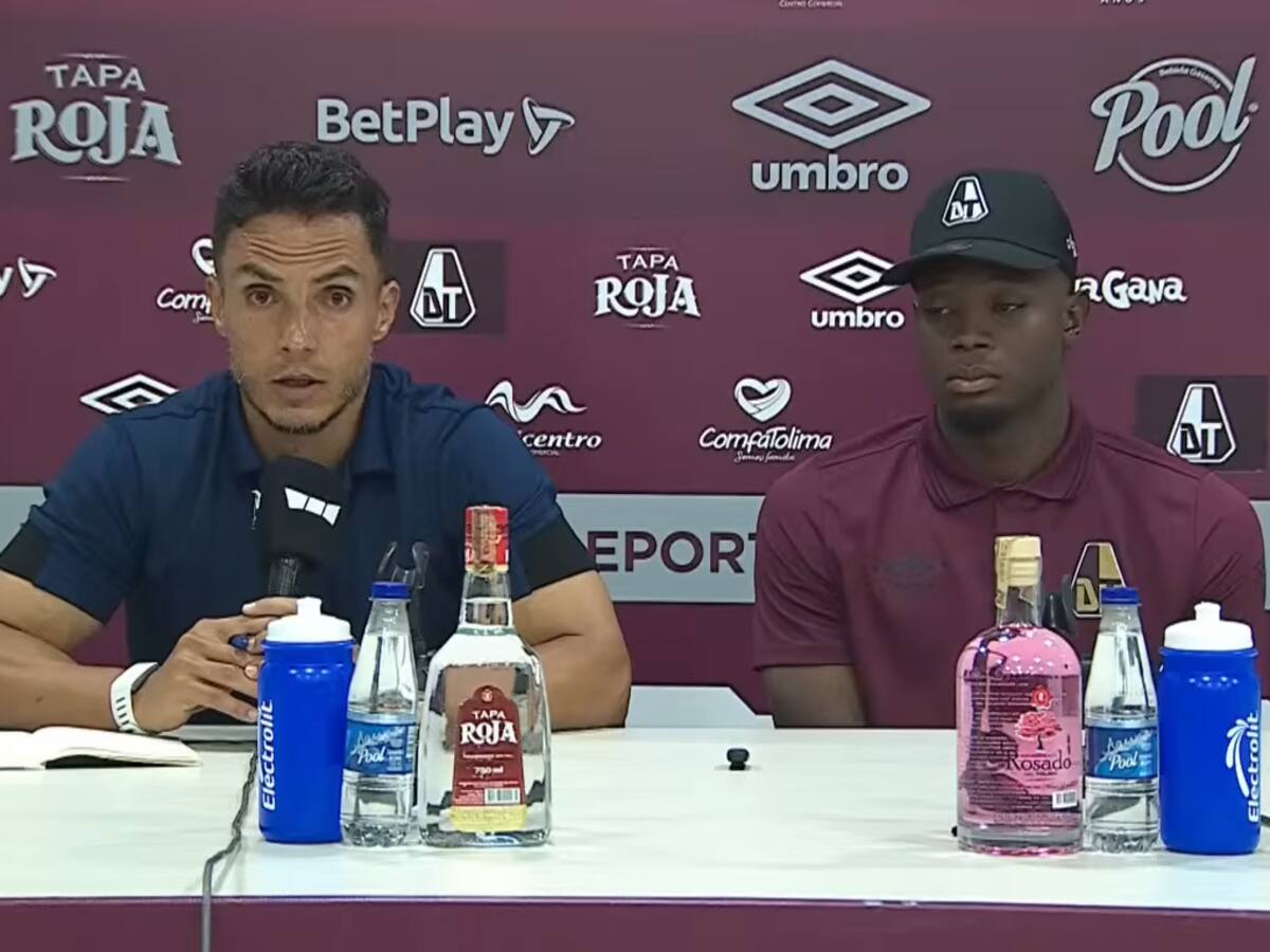 Lucas González sueña con el título del Tolima en Liga: “Necesitamos que la gente nos acompañe”