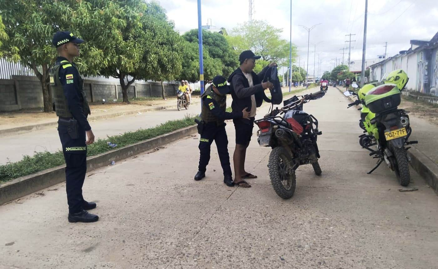 La Policía Nacional reporta 20 personas capturadas durante el fin de semana en Bolívar*