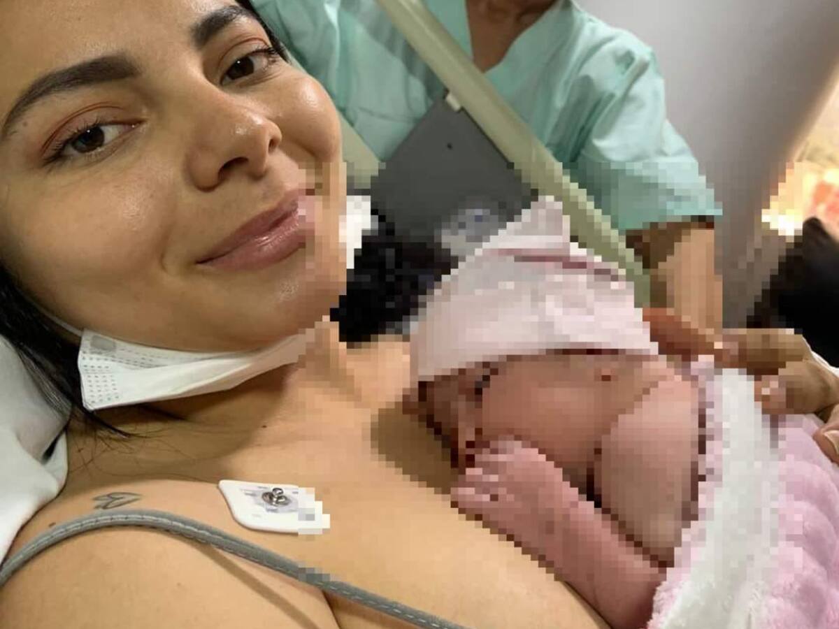 ¡Un milagro! Nació la bebé de la mujer que fue golpeada en Sabana de Torres