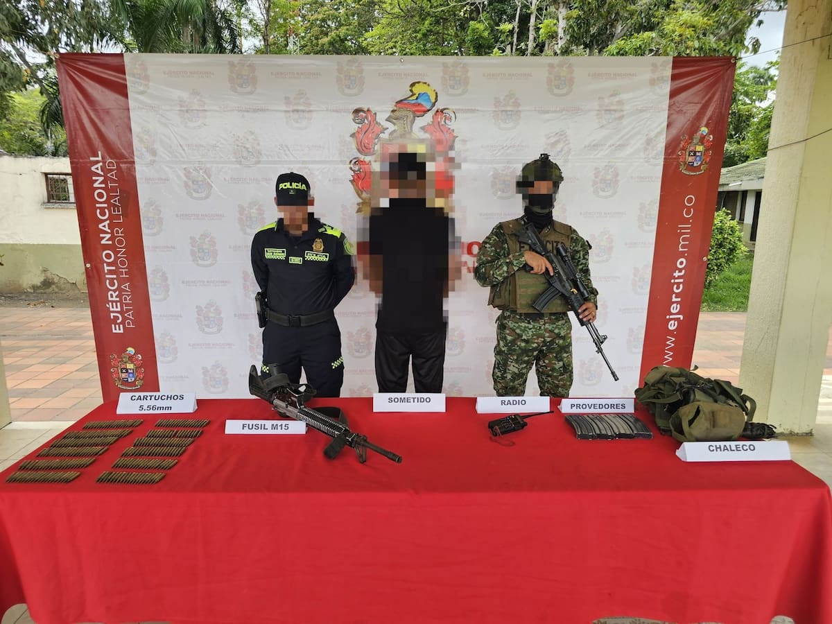 Presunto integrante del Clan del Golfo se habría entregado a las autoridades en Montelíbano, Córdoba