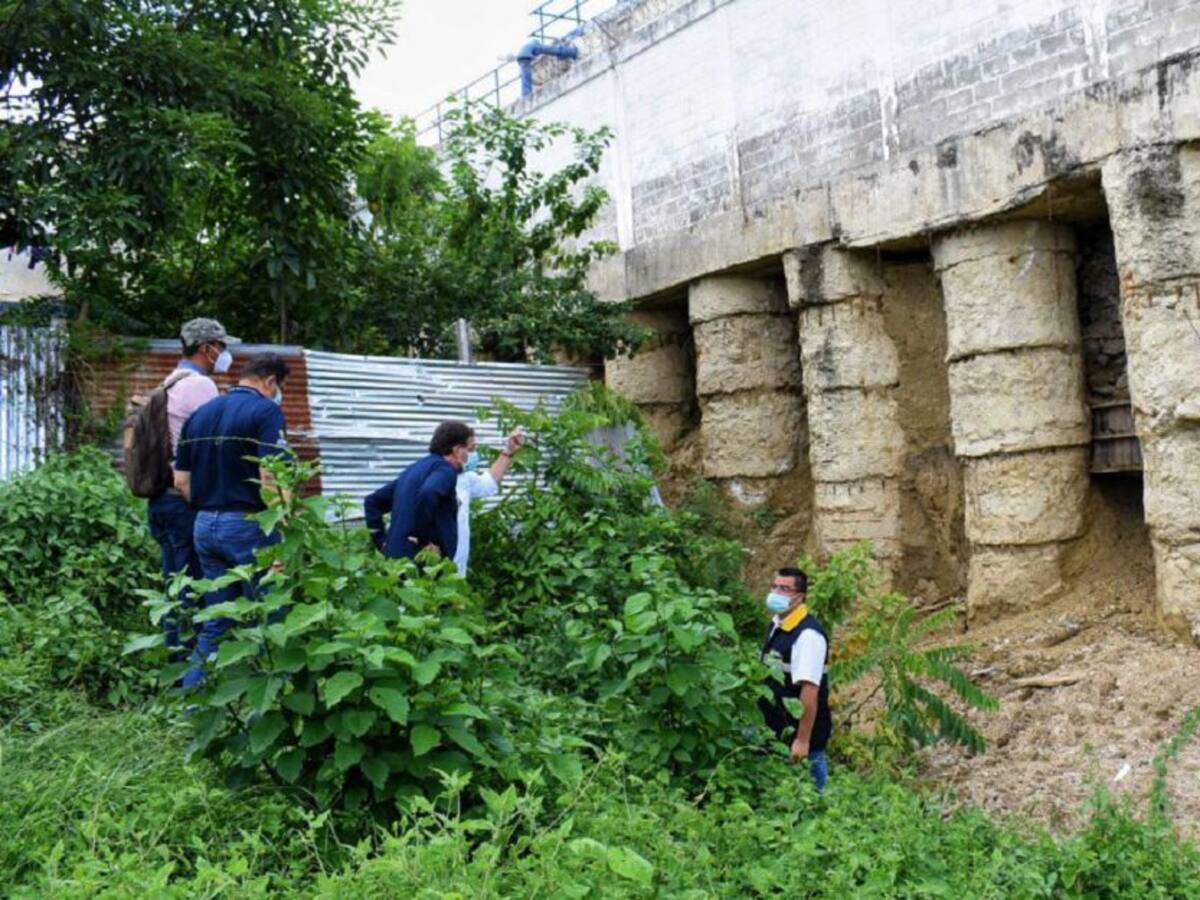 Instalarán PMU por riesgo de avalancha en barrio de El Carmen de Bolívar