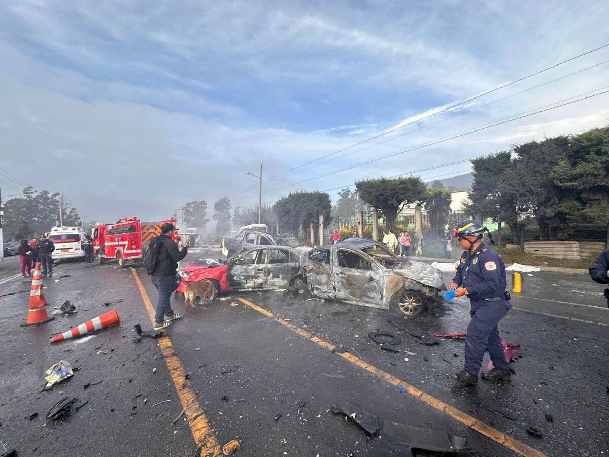 Se registró una explosión en peaje Casa Blanca de la vía Zipaquirá-Ubaté: murieron varias personas