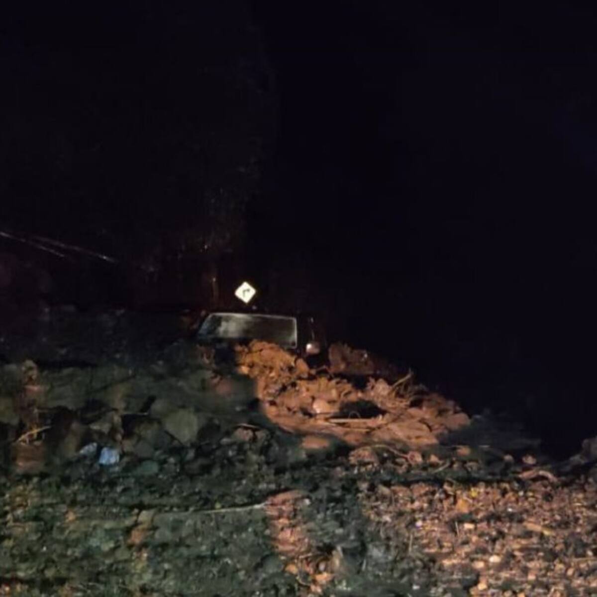 Inundación en Viterbo por las lluvias de este lunes