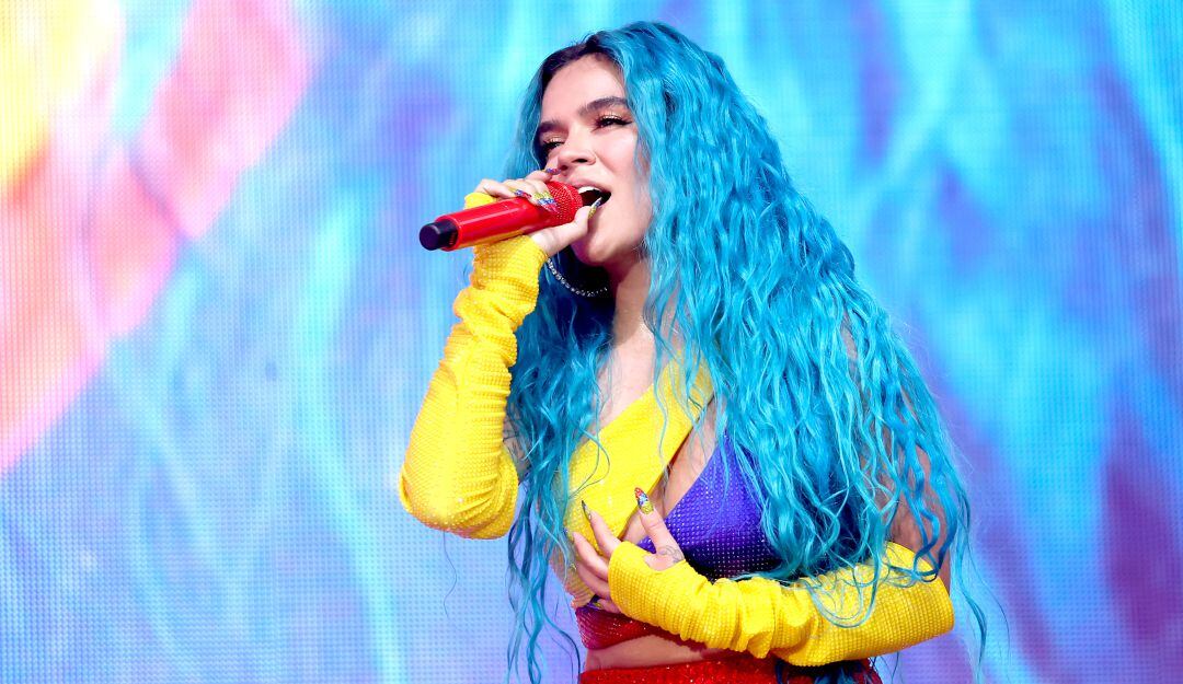 Karol G, cantante colombiana.