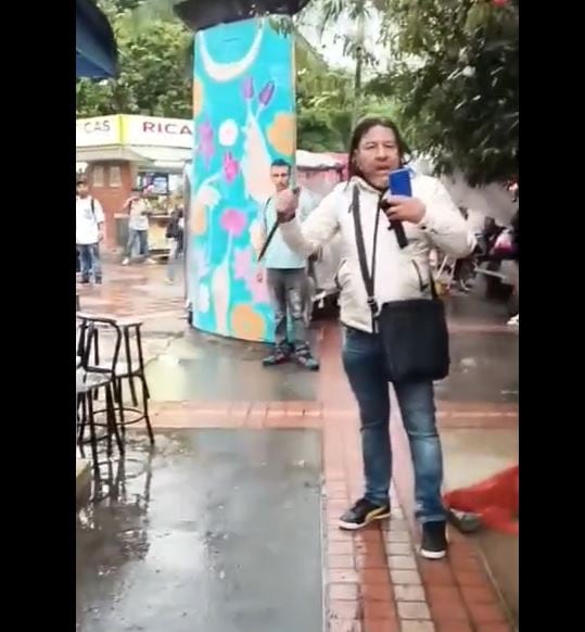 Pantallazo video intimidación- cortesía