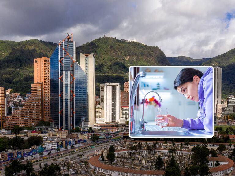 Cortes de agua en Bogotá esta semana | Panorámica de Bogotá (Getty Images)