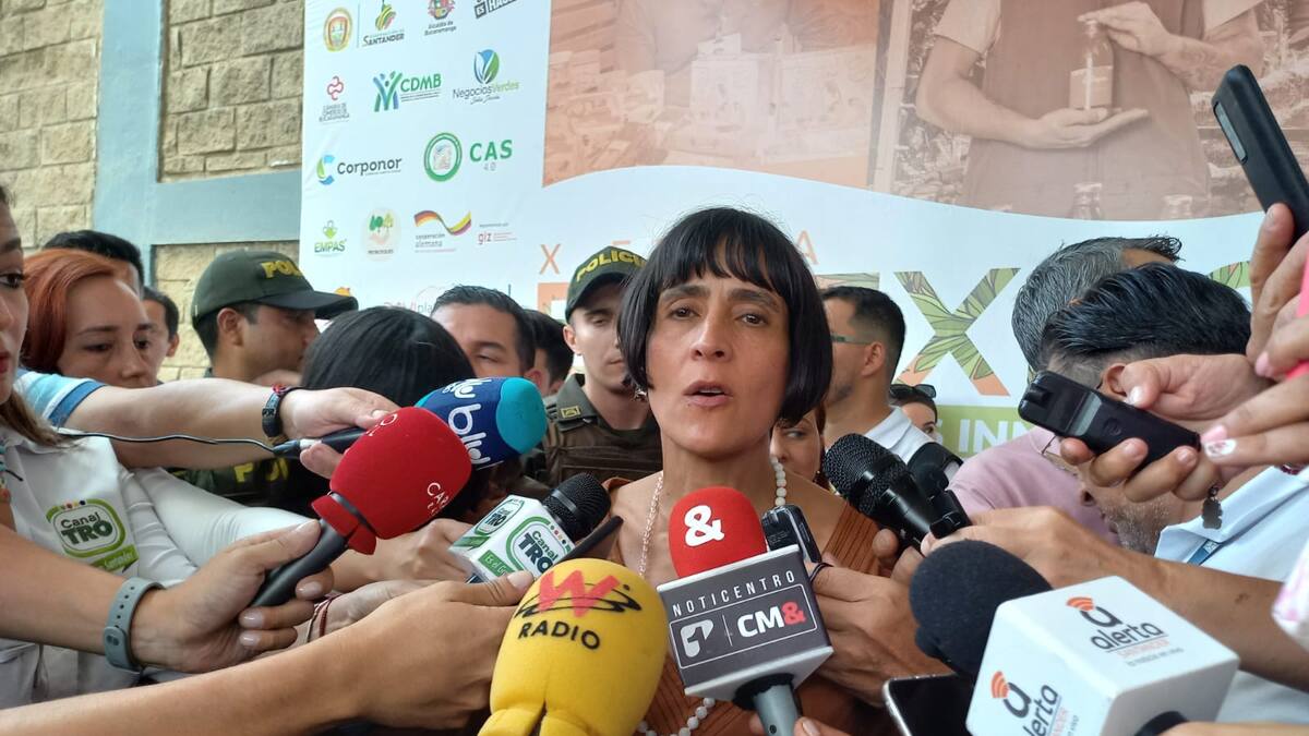 Ministra de ambiente Susana Muhamad