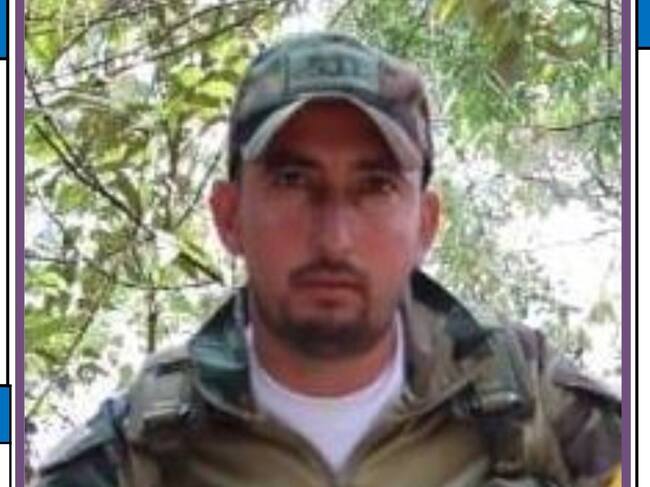 Alias 'Pedro'. Cortesía: Fuerzas Militares.