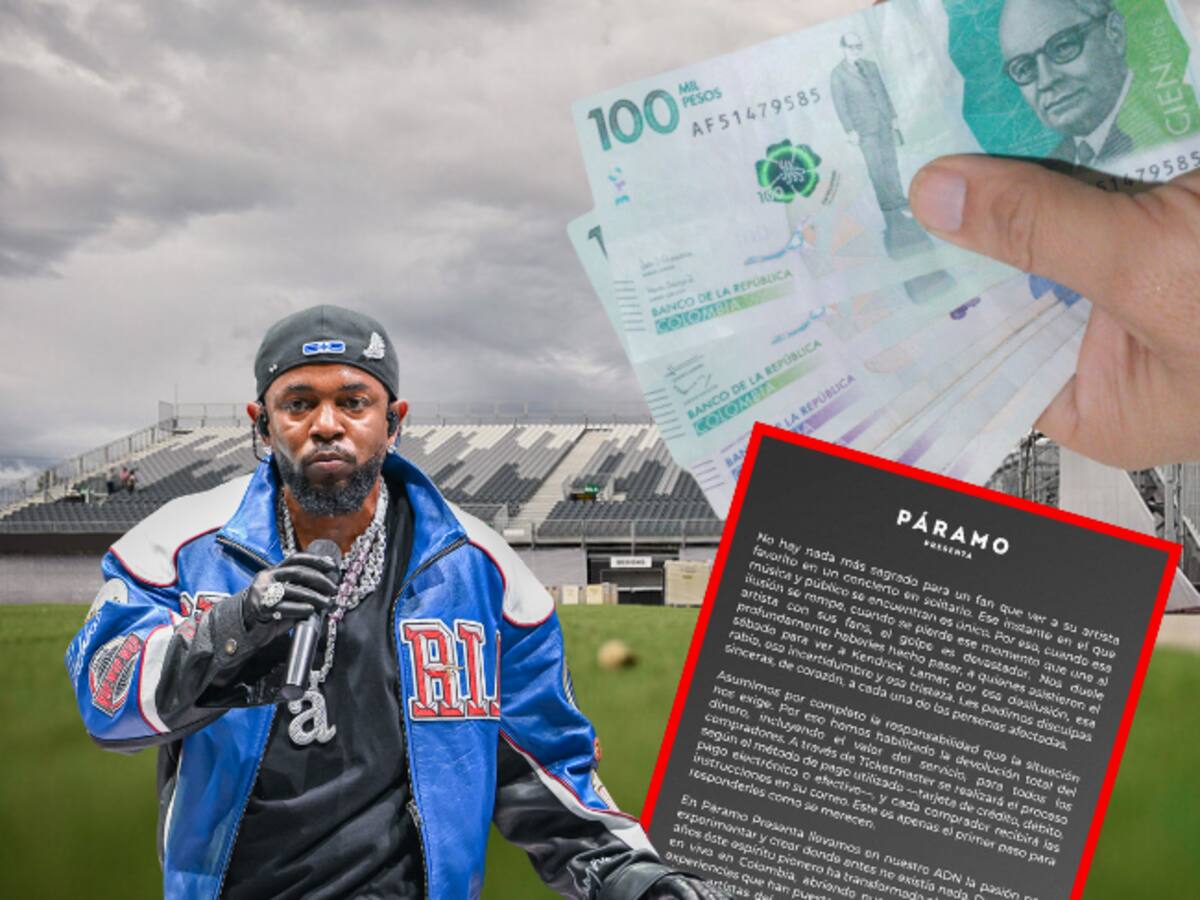 Páramo devolverá totalidad del dinero a los asistentes del concierto Kendrick Lamar: Este es el proceso
