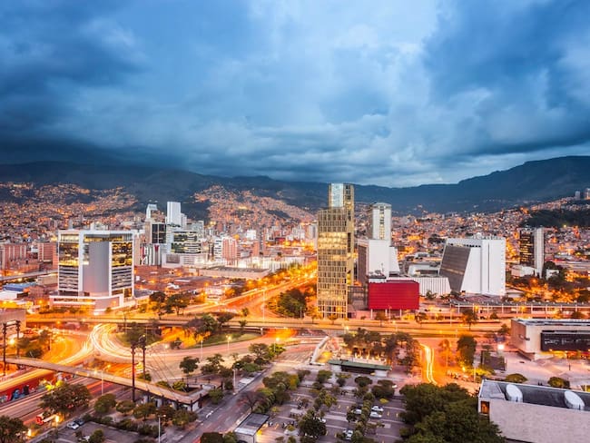 Centro de Medellín. Foto: Alcaldía de Medellín.