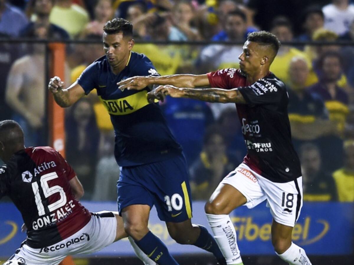 Fabra, Barrios y Cardona regresaron para el triunfo de Boca sobre Colón