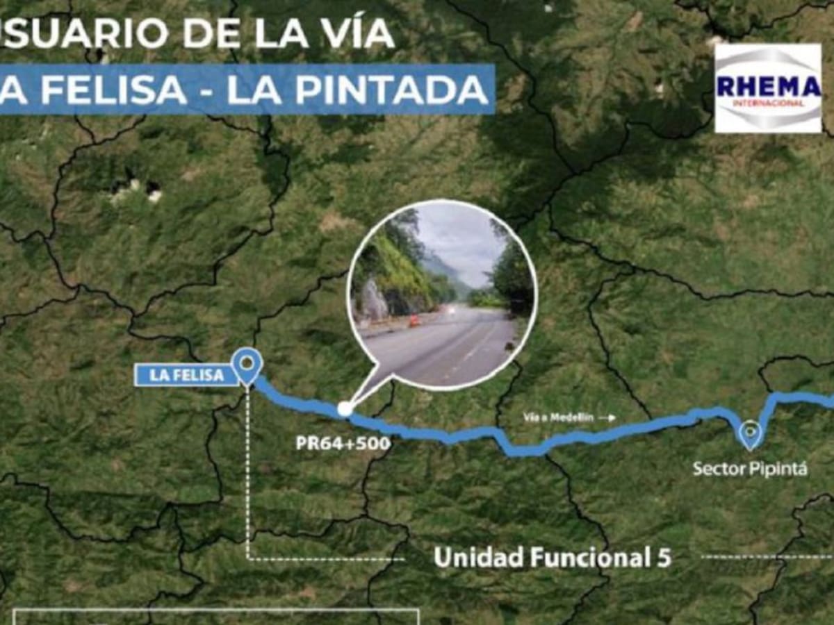 Paso Restringido en el sector Pipintá vía La Felisa – La Pintada