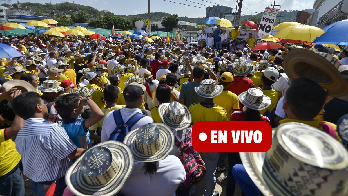 Marchas 1 de mayo en Cartagena, 2024. Imagen de referencia vía Getty Images