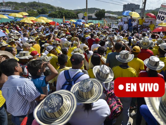 Marchas 1 de mayo en Cartagena, 2024. Imagen de referencia vía Getty Images