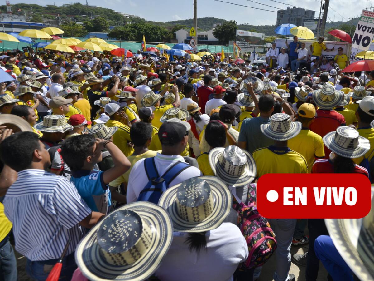 EN DIRECTO: Así avanzan las marchas del día del trabajo en Cartagena