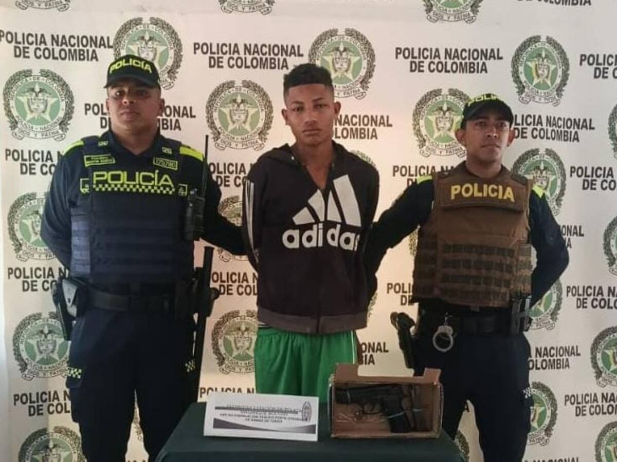 Capturado en Magangué ‘El Culebro’: tenía detención domiciliaria y portaba arma de fuego ilegal