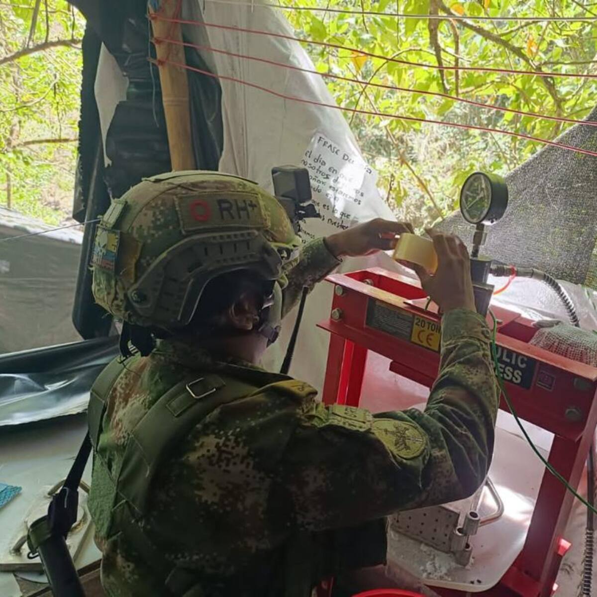 Ejército incautó cerca de 4 toneladas de cocaína al ELN en Nariño