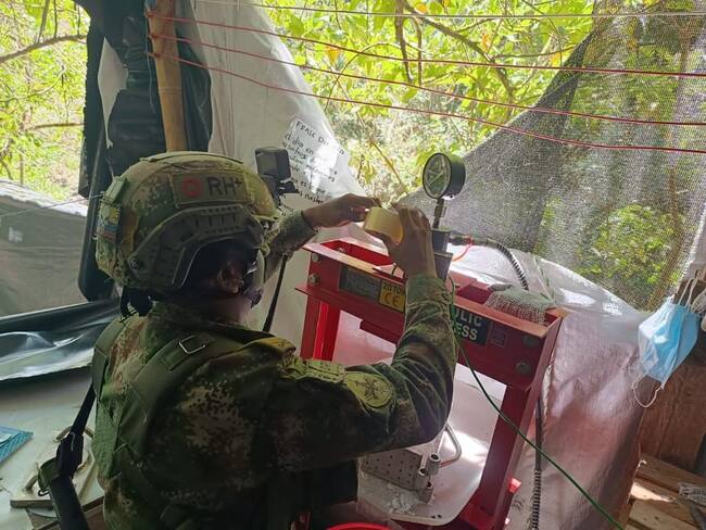 Ejército incautó cerca de 4 toneladas de cocaína al ELN en Nariño