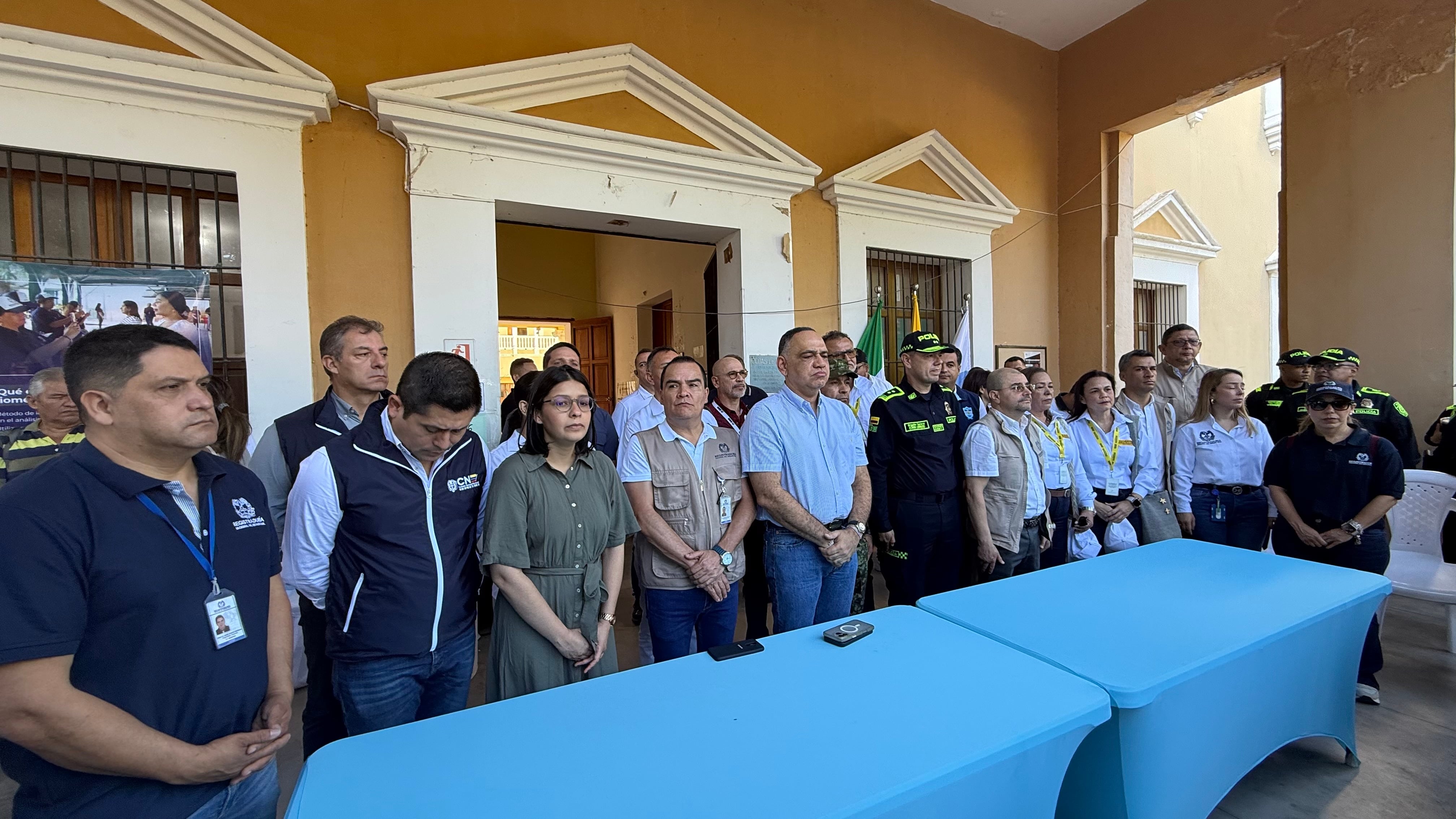 Autoridades instalan las elecciones atípicas en Santa Marta