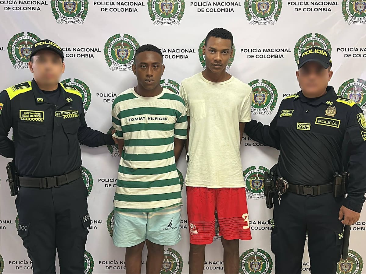 Cayeron dos del cartel de los más buscados por hurto en Cartagena: ambos tienen 19 años