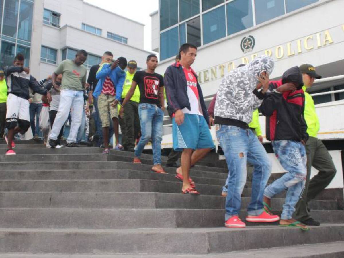 Operativos contra la delincuencia dejan 47 capturados en Cali y su área metropolitana