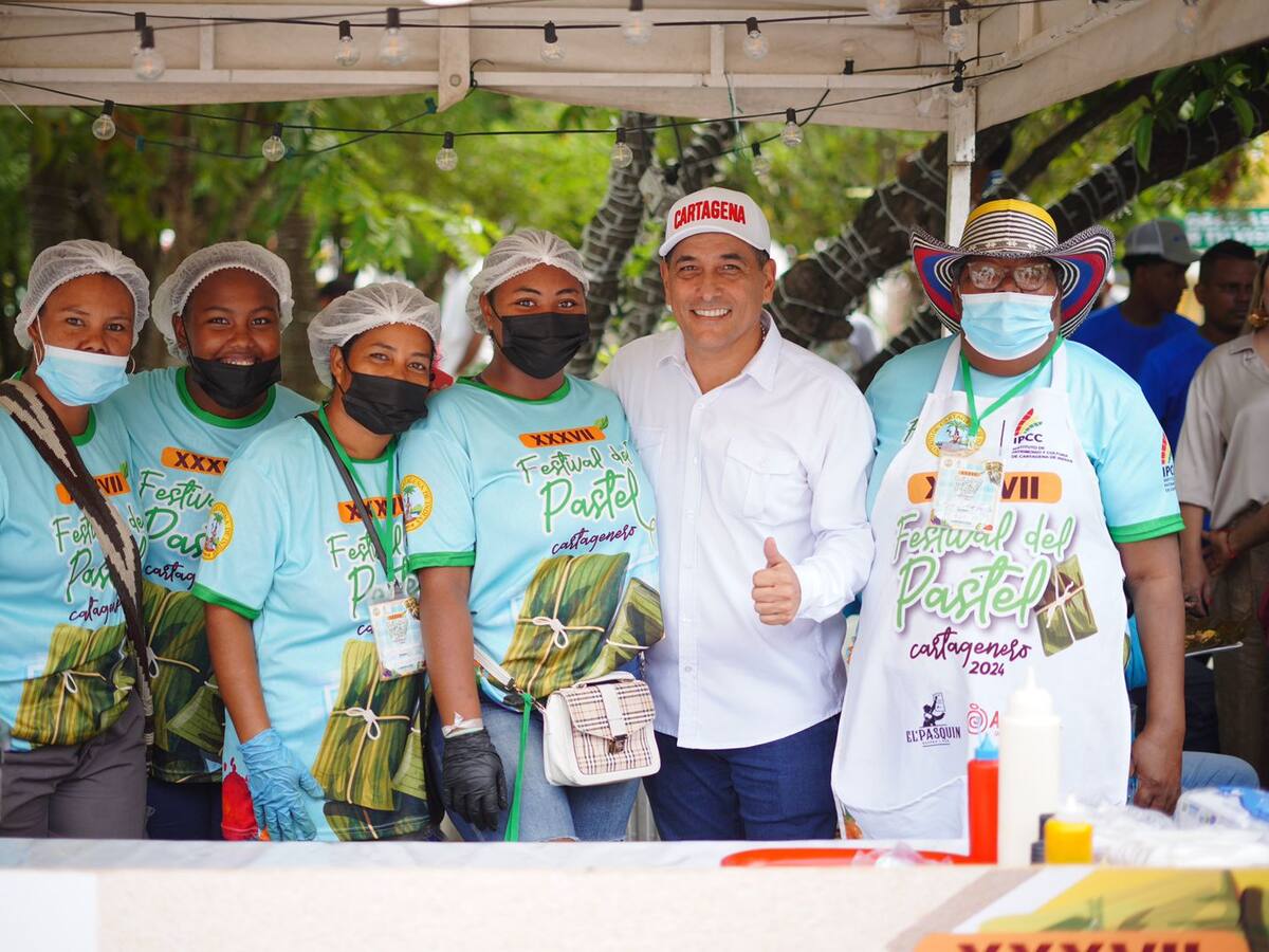 Récord de ventas en el Festival del Pastel Cartagenero: más de $154 millones en un solo día