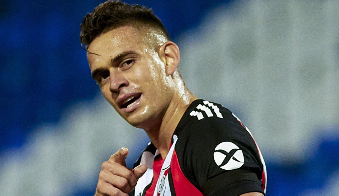 Rafael Santos Borré, futbolista colombiano de River Plate