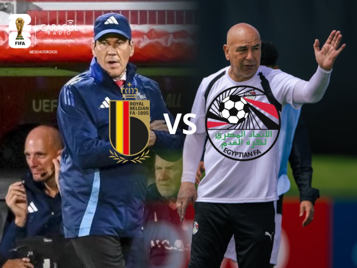 Bélgica vs Egipto: Prográmese con el primer partido del Grupo G en la Copa del Mundo 2026
