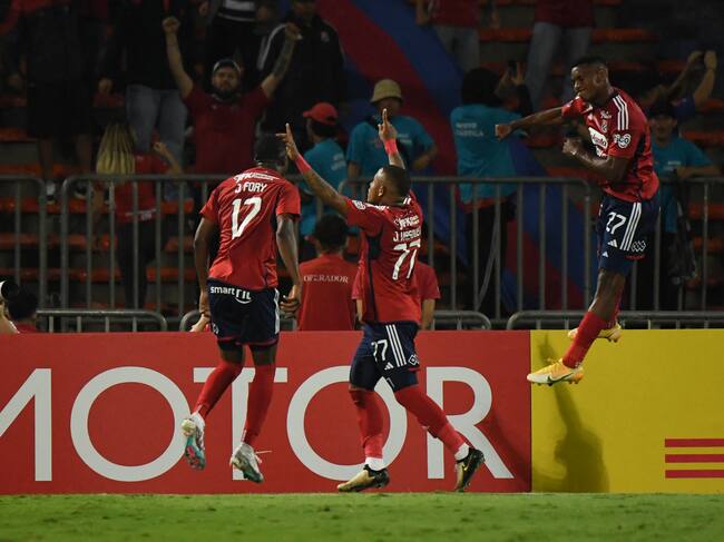 Independiente Medellín en Copa Sudamericana. (Photo by JAIME SALDARRIAGA/AFP via Getty Images)