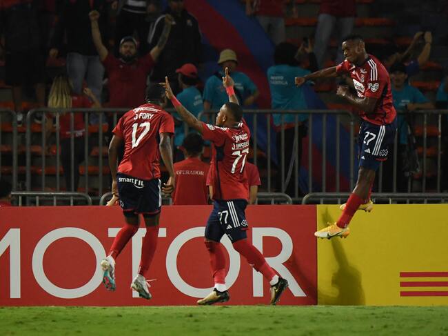 Independiente Medellín en Copa Sudamericana. (Photo by Jaime SALDARRIAGA / AFP) (Photo by JAIME SALDARRIAGA/AFP via Getty Images)