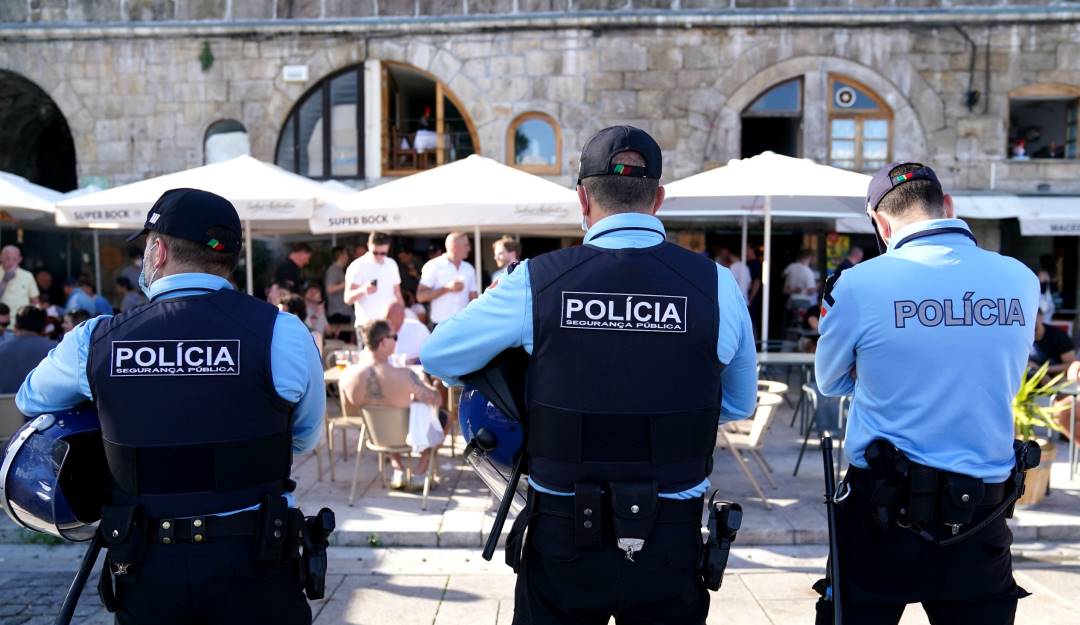 Policía portuguesa.                Foto: Getty 