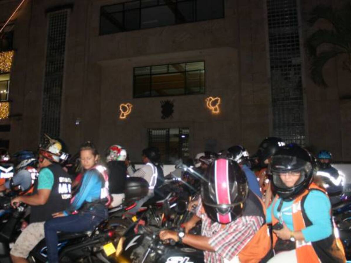 Nuevamente motociclistas de Ibagué protestaron