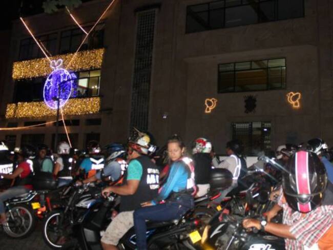 Nuevamente motociclistas de Ibagué protestaron