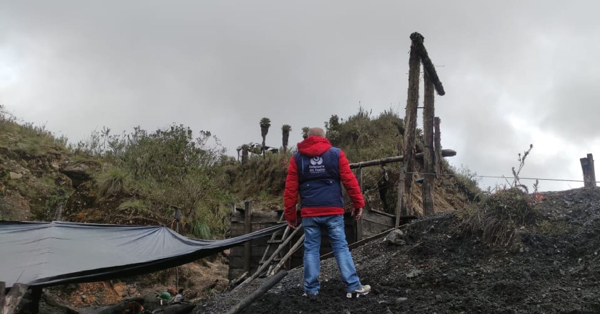 Mina de carbón de Chita, Boyacá / Foto: Defensoría del Pueblo