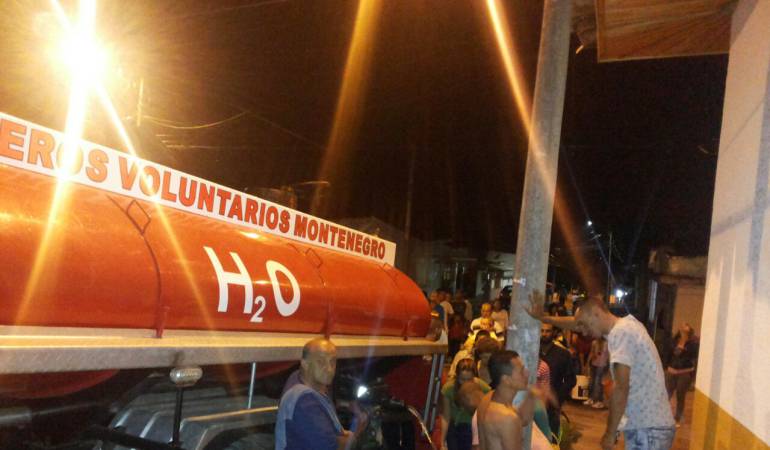 Se espera que el miércoles  4 de mayo este superada la emergencia y retorne el agua a la localidad