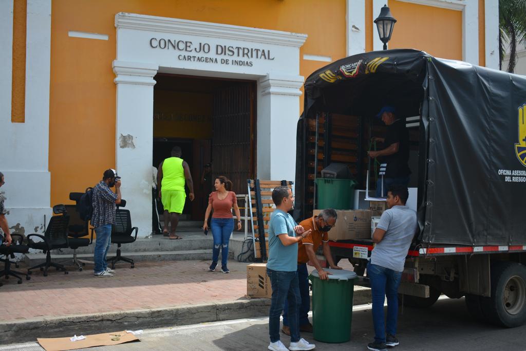 Alcaldía de Cartagena- Reparación edificio del concejo