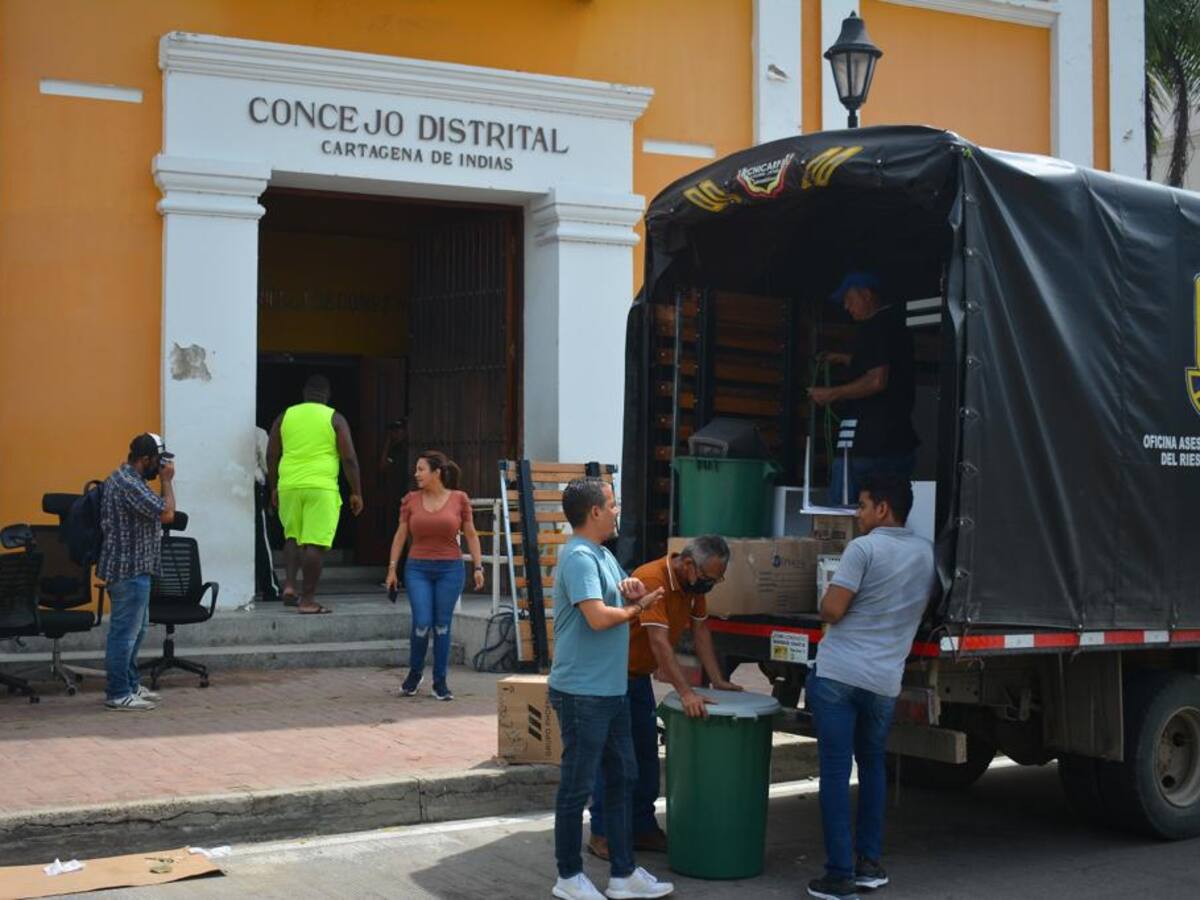 Concejo Distrital de Cartagena se traslada temporalmente a Manga