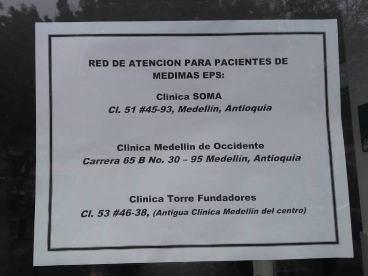 Medimás garantiza atención a usuarios en otras clínicas