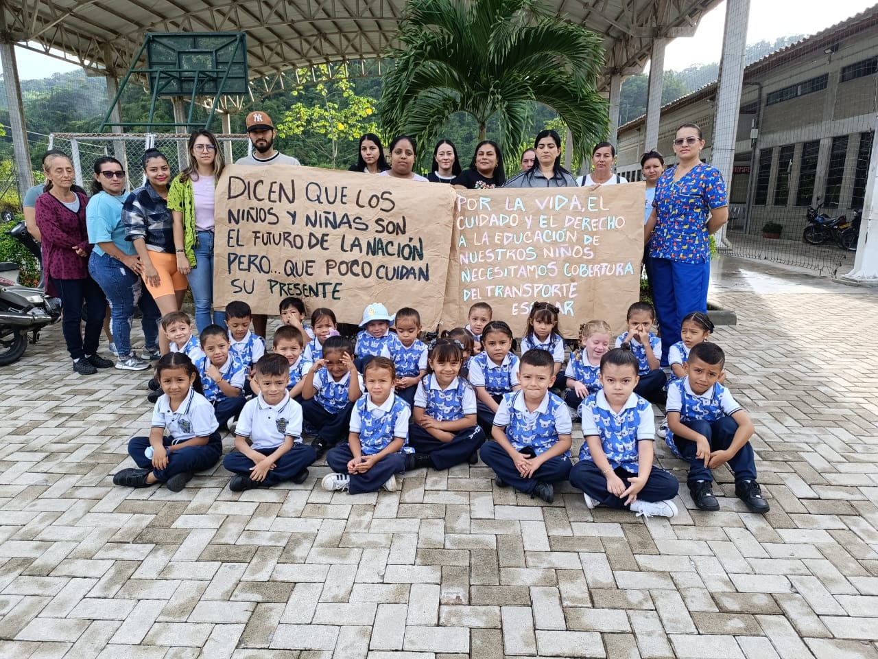 Institución Educativa la Danta en Sonsón, Antioquia. Foto: cortesía Brayan Camargo